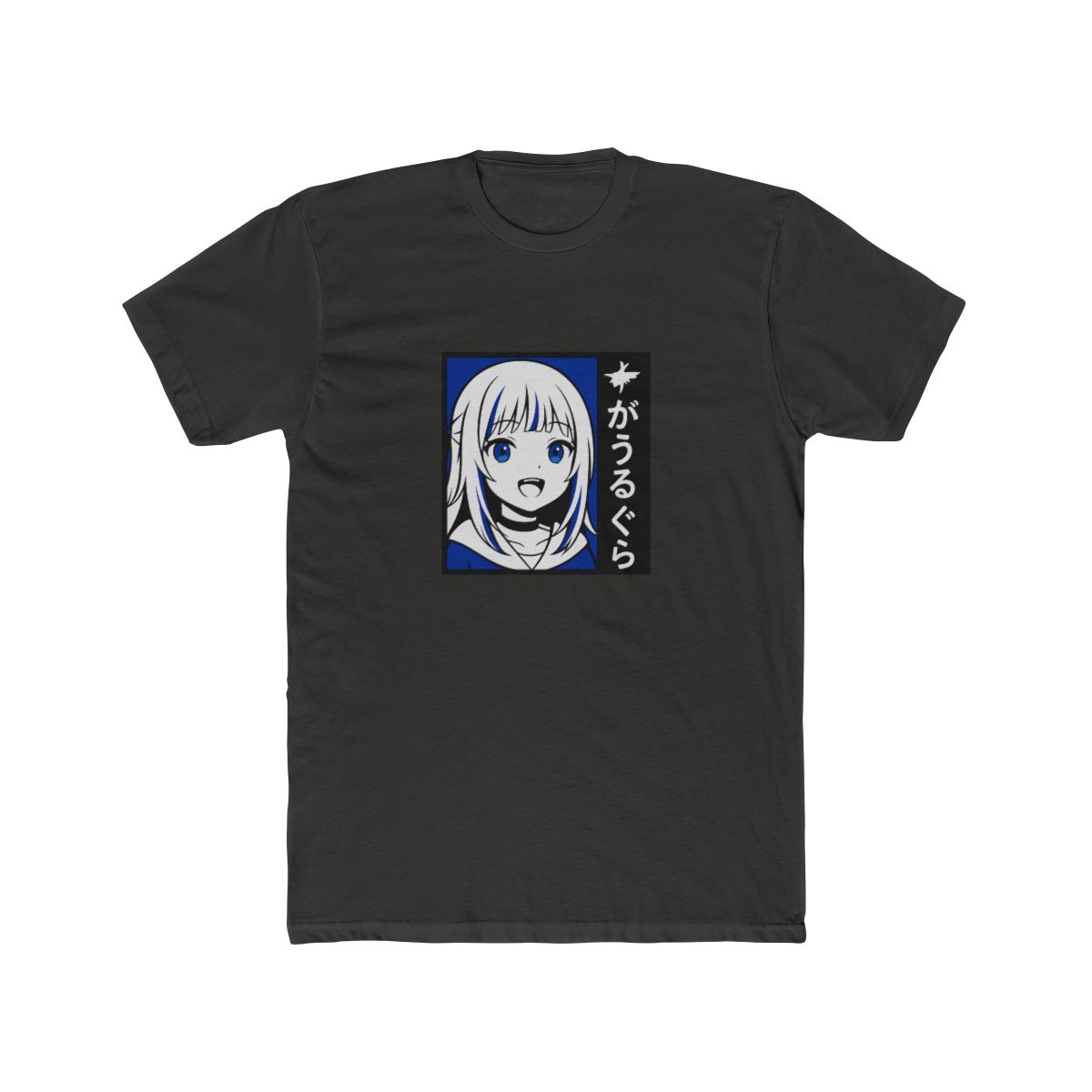 Gawr Gura Hololive Shark VTuber T-Shirt - alternate angle 5, merchandise