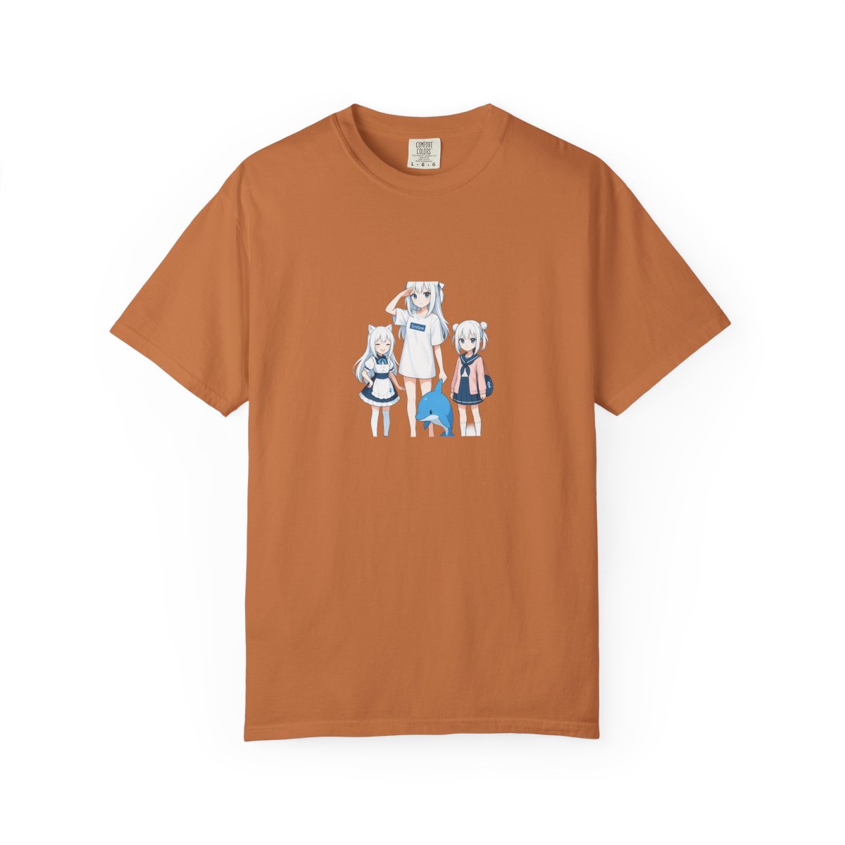 Ethereal White-Haired Anime Girls Kawaii Dress - alternate angle 2, merchandise