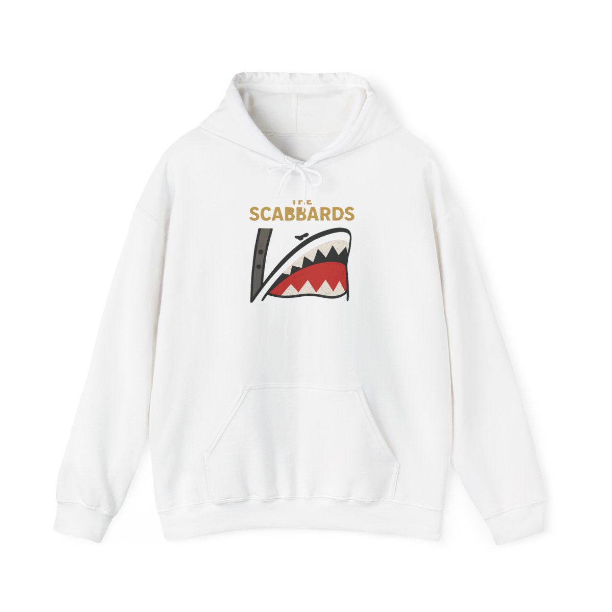 Shark Mouth The Scabbards Bold Graphic Hoodie