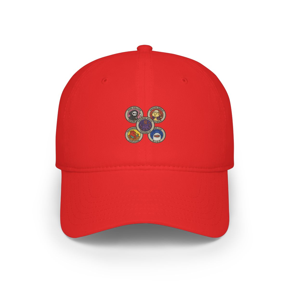 Whimsical Creature Embroidered Patches Hat
