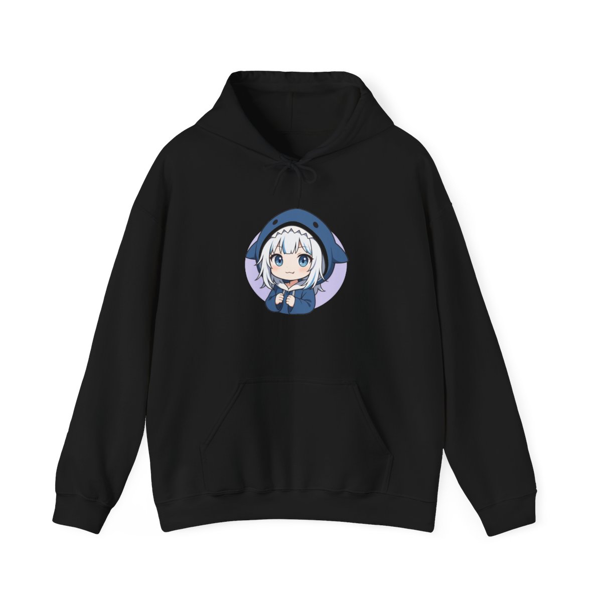Adorable Gawr Gura Chibi Shark Hoodie
