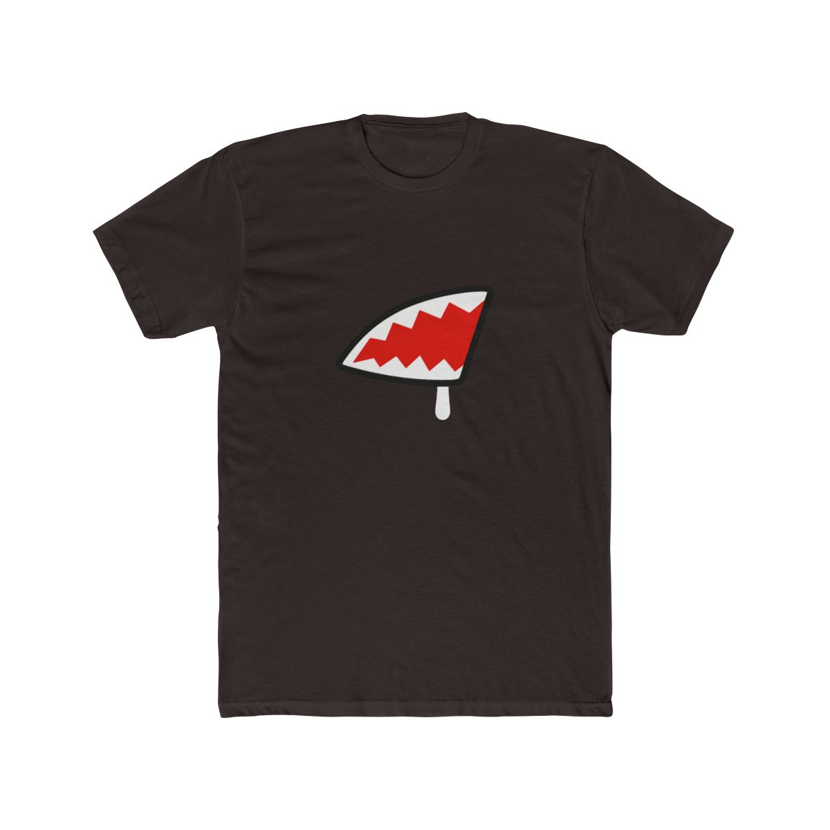 Dripping Shark Tooth Bold Graphic T Shirt - alternate angle 2, merchandise