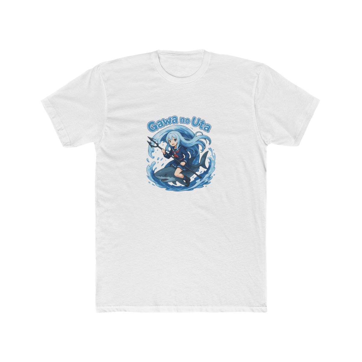 Gawa no Uta Blue-Haired Shark Rider T Shirt