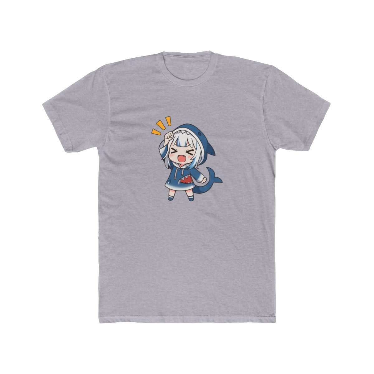 Gawr Gura Shrimp Queen | Hololive Tee, Gawr Gura Shirt, VTuber Gift - alternate angle 3, merchandise