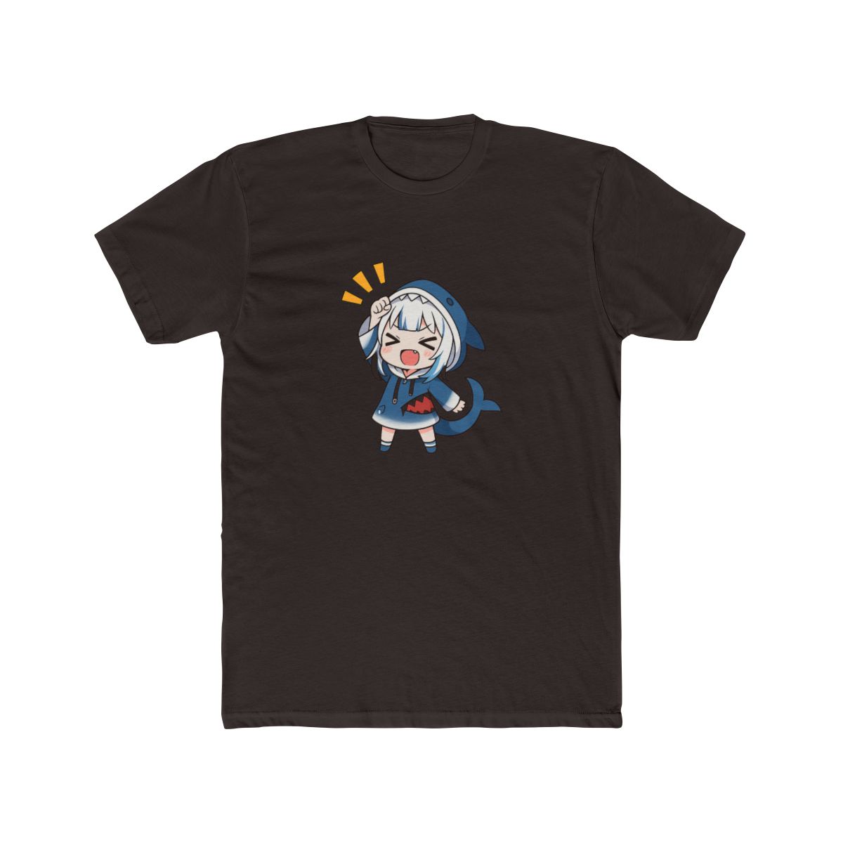 Gawr Gura Shrimp Queen | Hololive Tee, Gawr Gura Shirt, VTuber Gift - alternate angle 2, merchandise