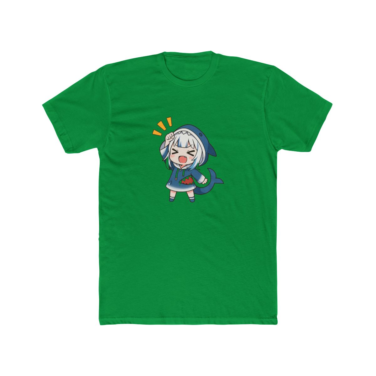Gawr Gura Shrimp Queen | Hololive Tee, Gawr Gura Shirt, VTuber Gift - alternate angle 4, merchandise