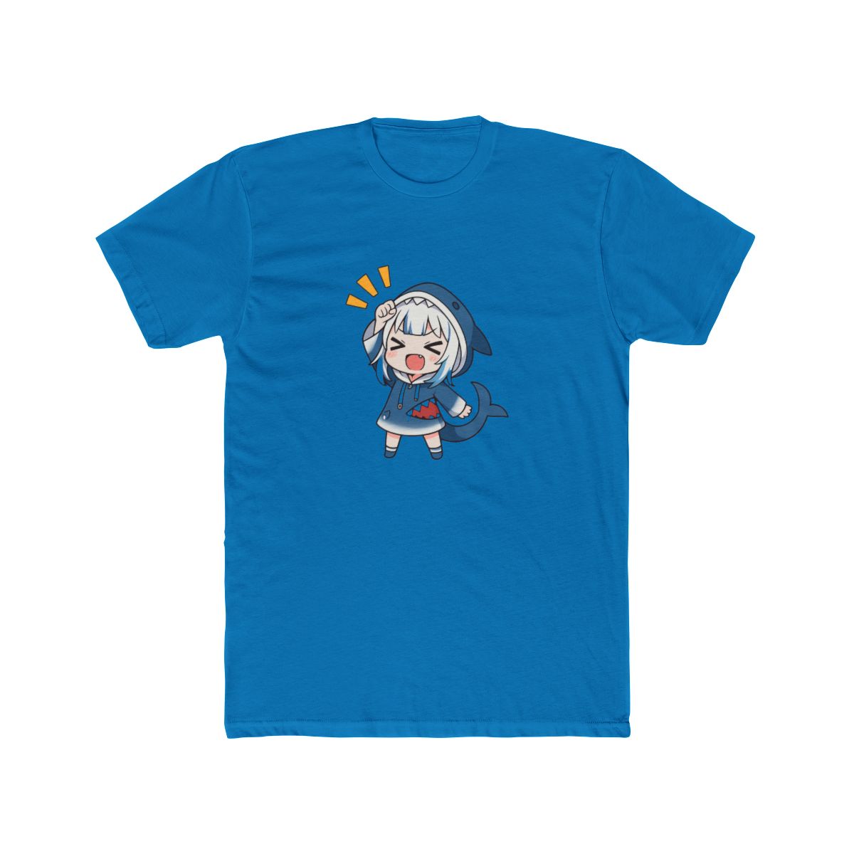 Gawr Gura Shrimp Queen | Hololive Tee, Gawr Gura Shirt, VTuber Gift - alternate angle 5, merchandise