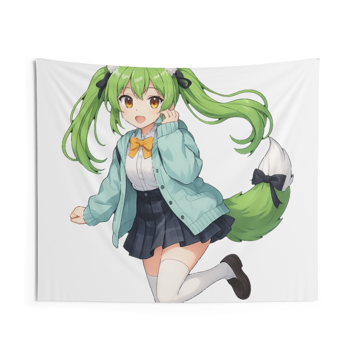 [20260405 - 20260505] "Mira Lupus Birthday Celebration 2026" Silky Suede Tapestry (B2 size / Art by ルヒカ-sensei) - Official Accessories merchandise