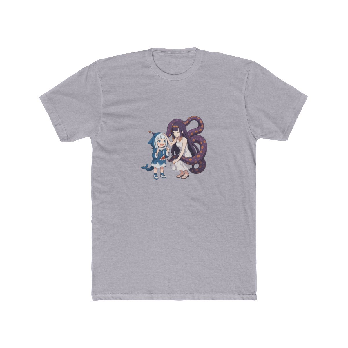 Gura and Ina Hololive T-Shirt - alternate angle 5, merchandise
