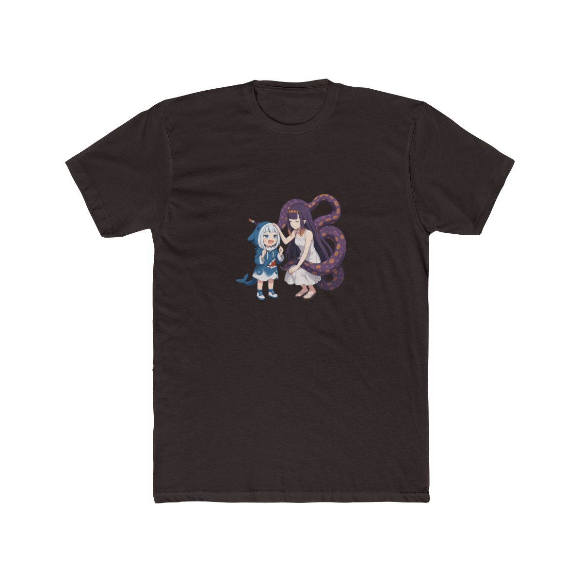 Gura and Ina Hololive T-Shirt - alternate angle 2, merchandise