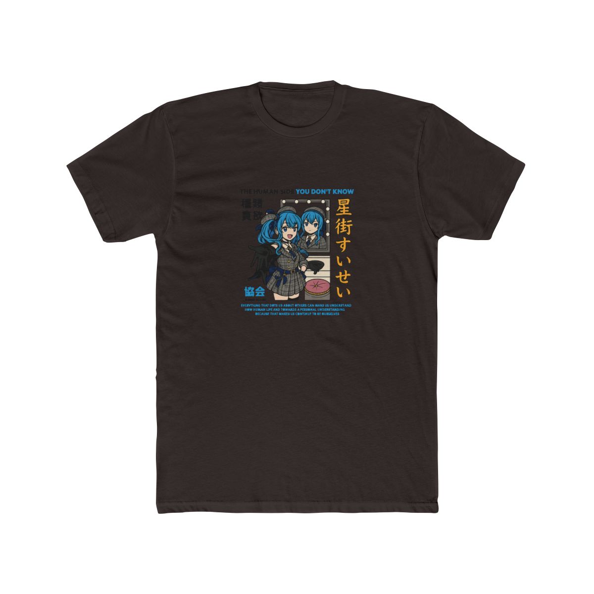 Hololive Japan Hoshimachi Suisei T-Shirt - alternate angle 3, merchandise