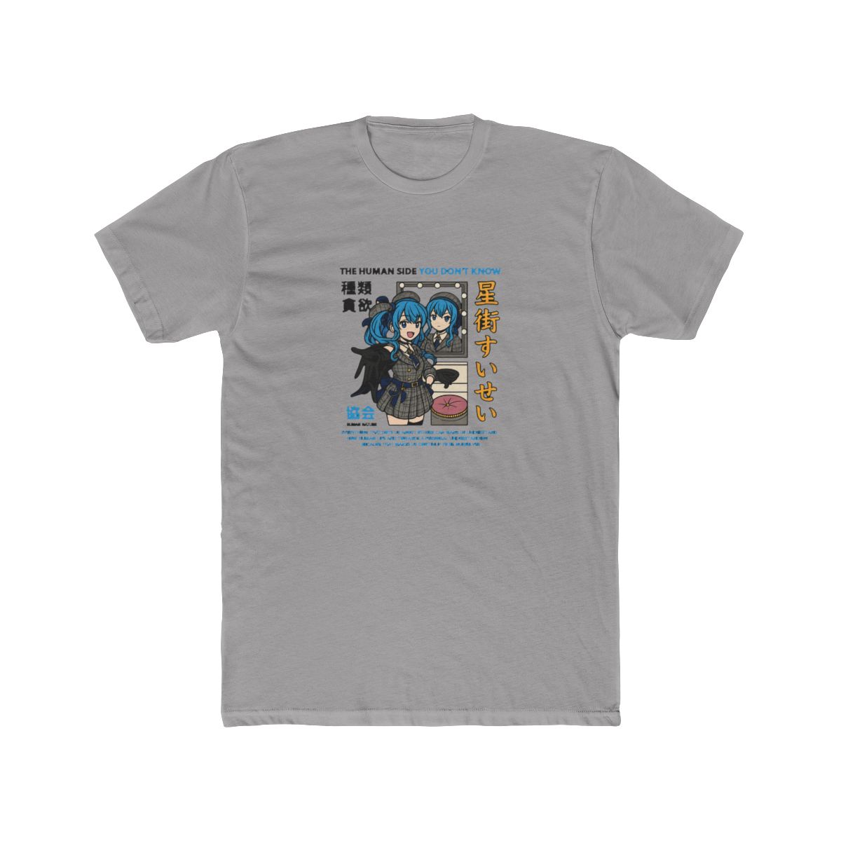 Hololive Japan Hoshimachi Suisei T-Shirt - alternate angle 2, merchandise