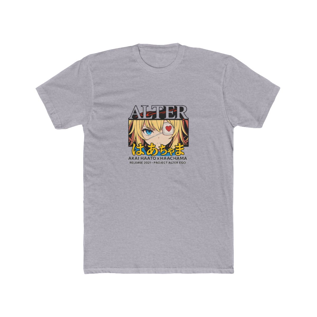 Hololive Japan Akai Haato Haachama - Alter T-Shirt - alternate angle 3, merchandise