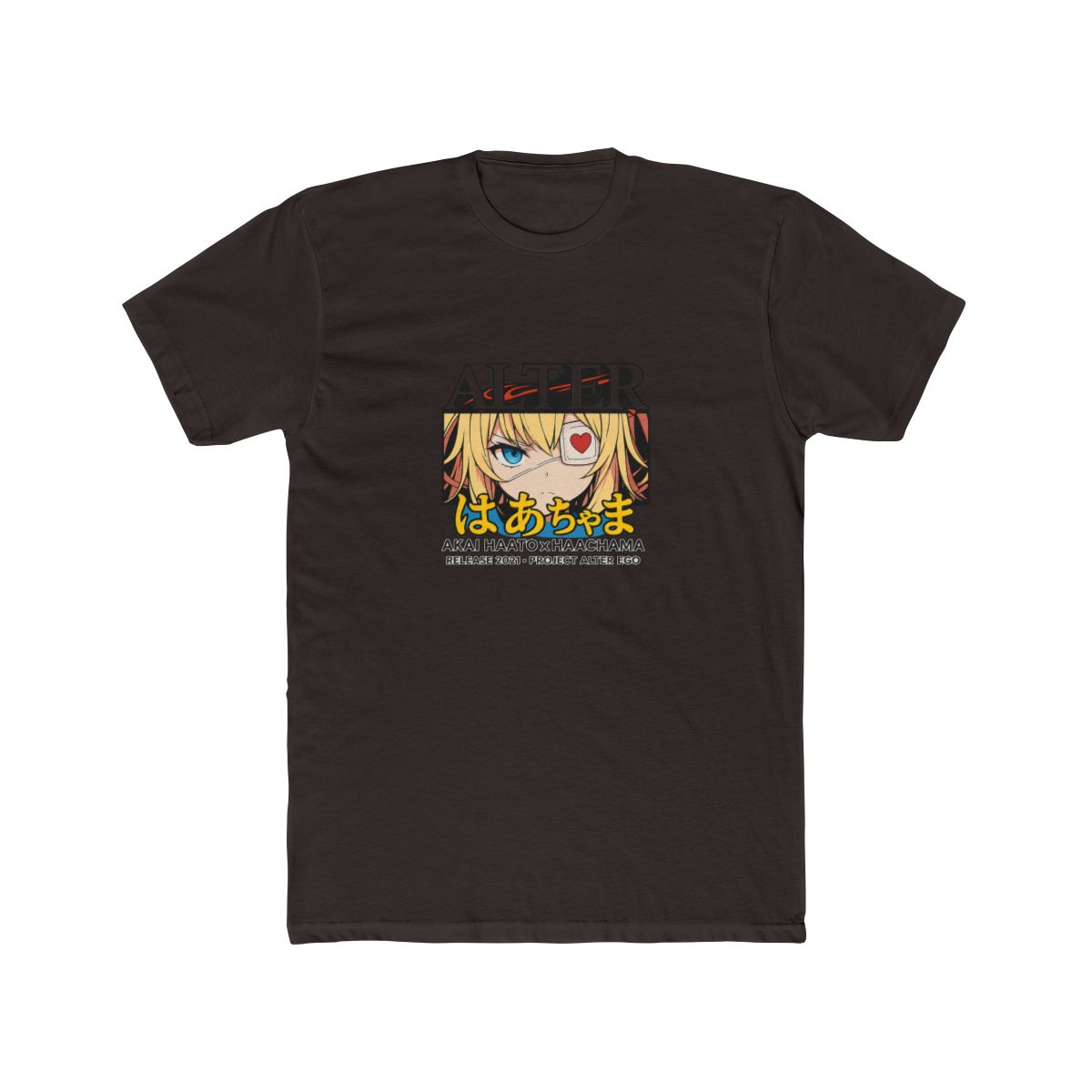 Hololive Japan Akai Haato Haachama - Alter T-Shirt - alternate angle 2, merchandise