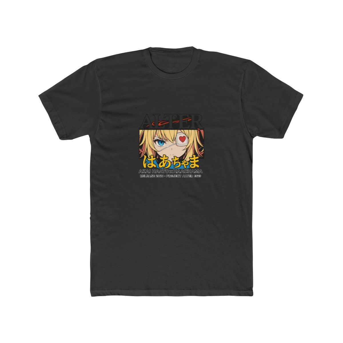 Hololive Japan Akai Haato Haachama - Alter T-Shirt - alternate angle 5, merchandise