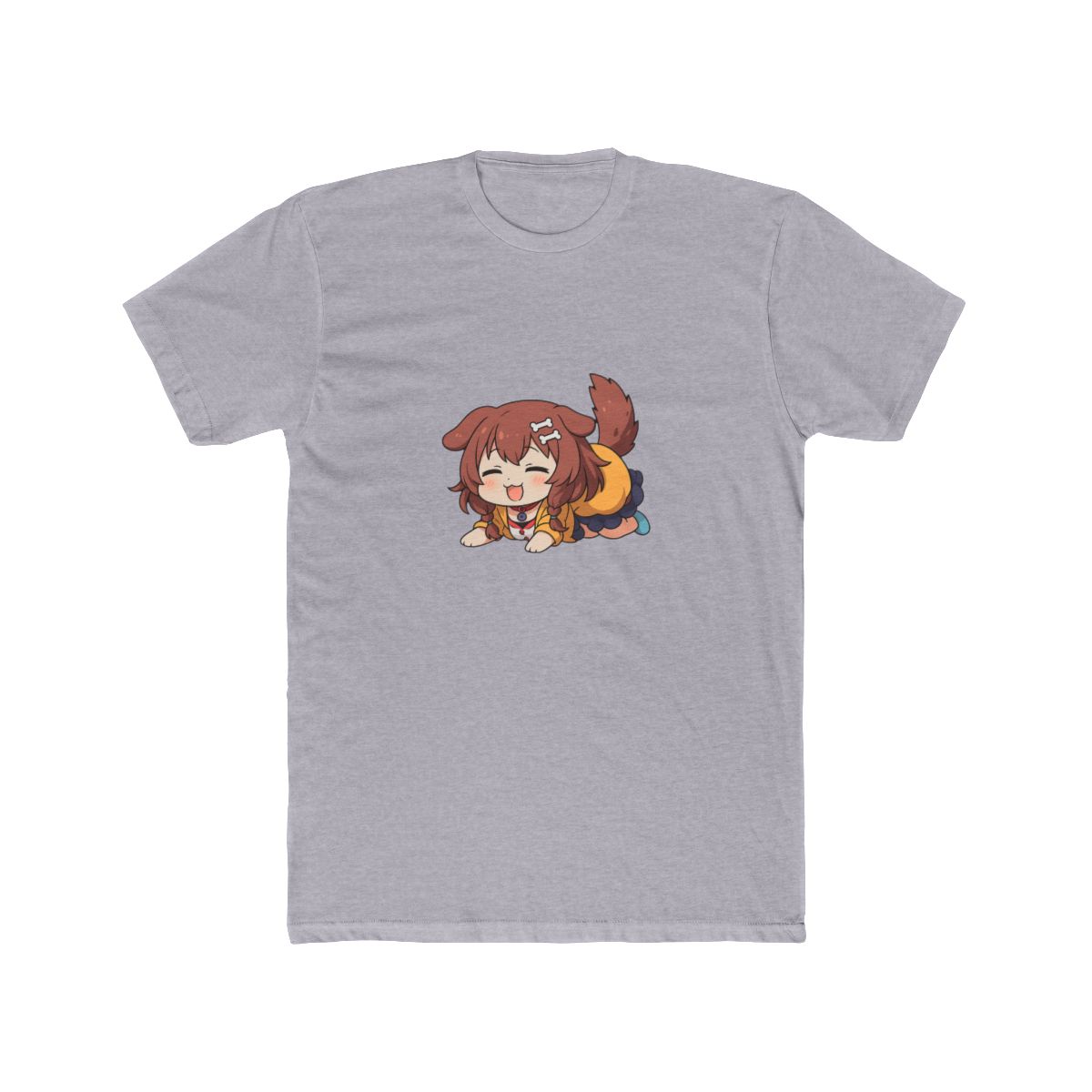 Inugami Korone Chibi T-Shirt - alternate angle 4, merchandise