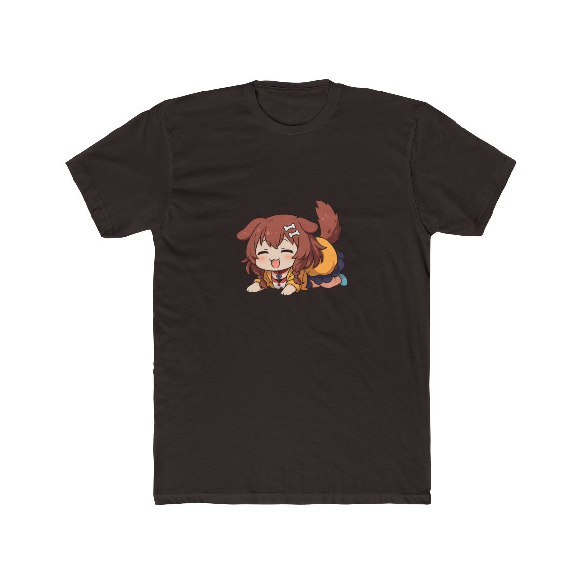 Inugami Korone Chibi T-Shirt - alternate angle 2, merchandise