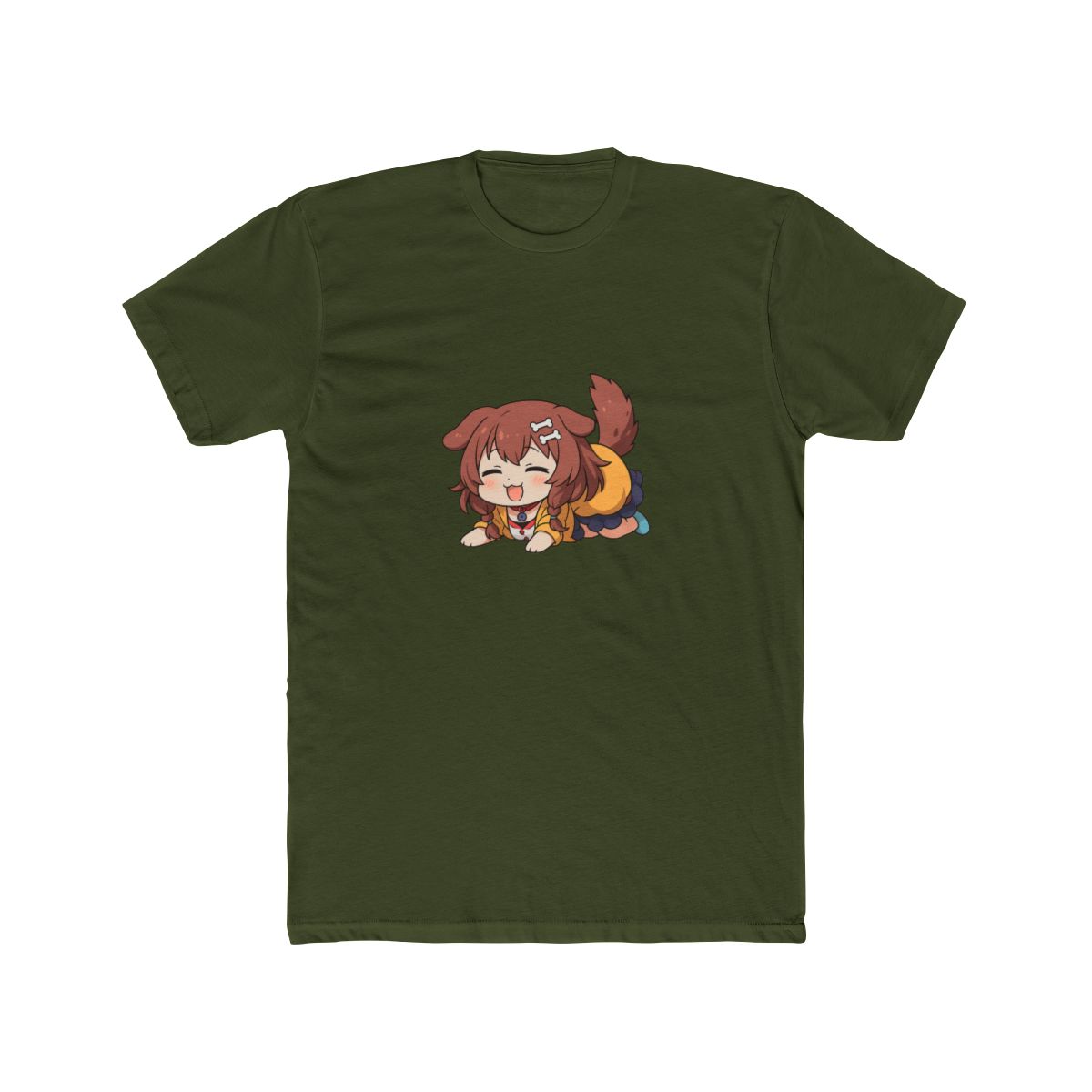 Inugami Korone Chibi T-Shirt - alternate angle 5, merchandise