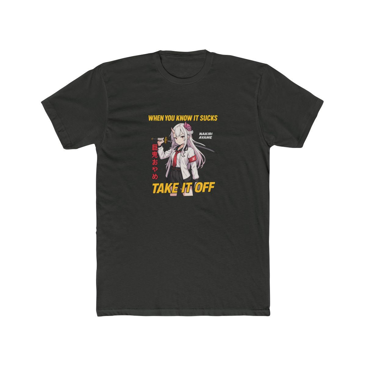 Hololive Japan Nakiri Ayame T-Shirt - alternate angle 5, merchandise