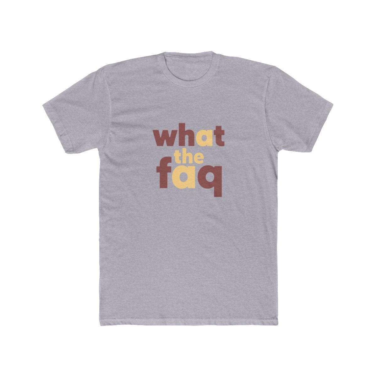 What The Faq Yubi! T-Shirt - alternate angle 5, merchandise