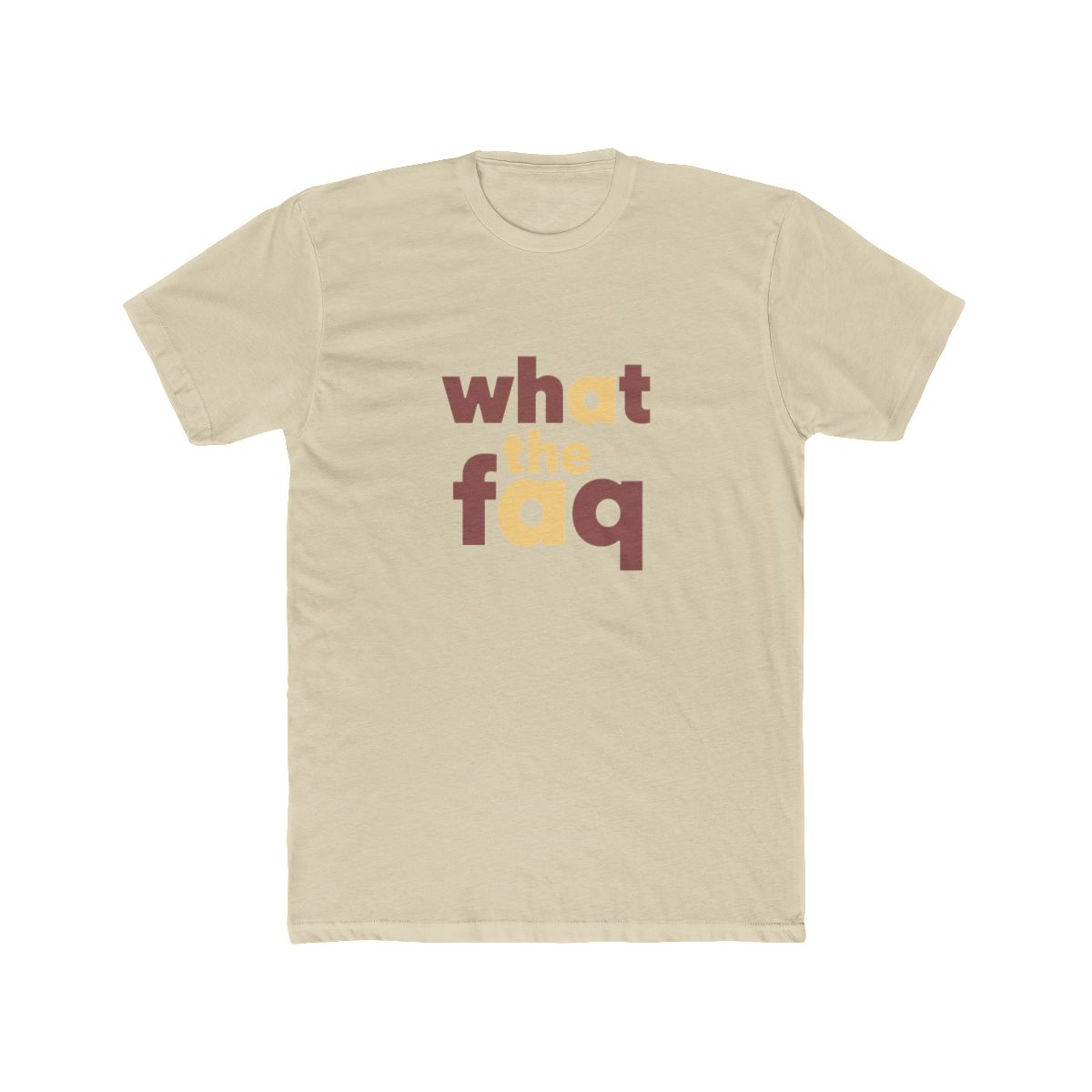 What The Faq Yubi! T-Shirt - alternate angle 4, merchandise