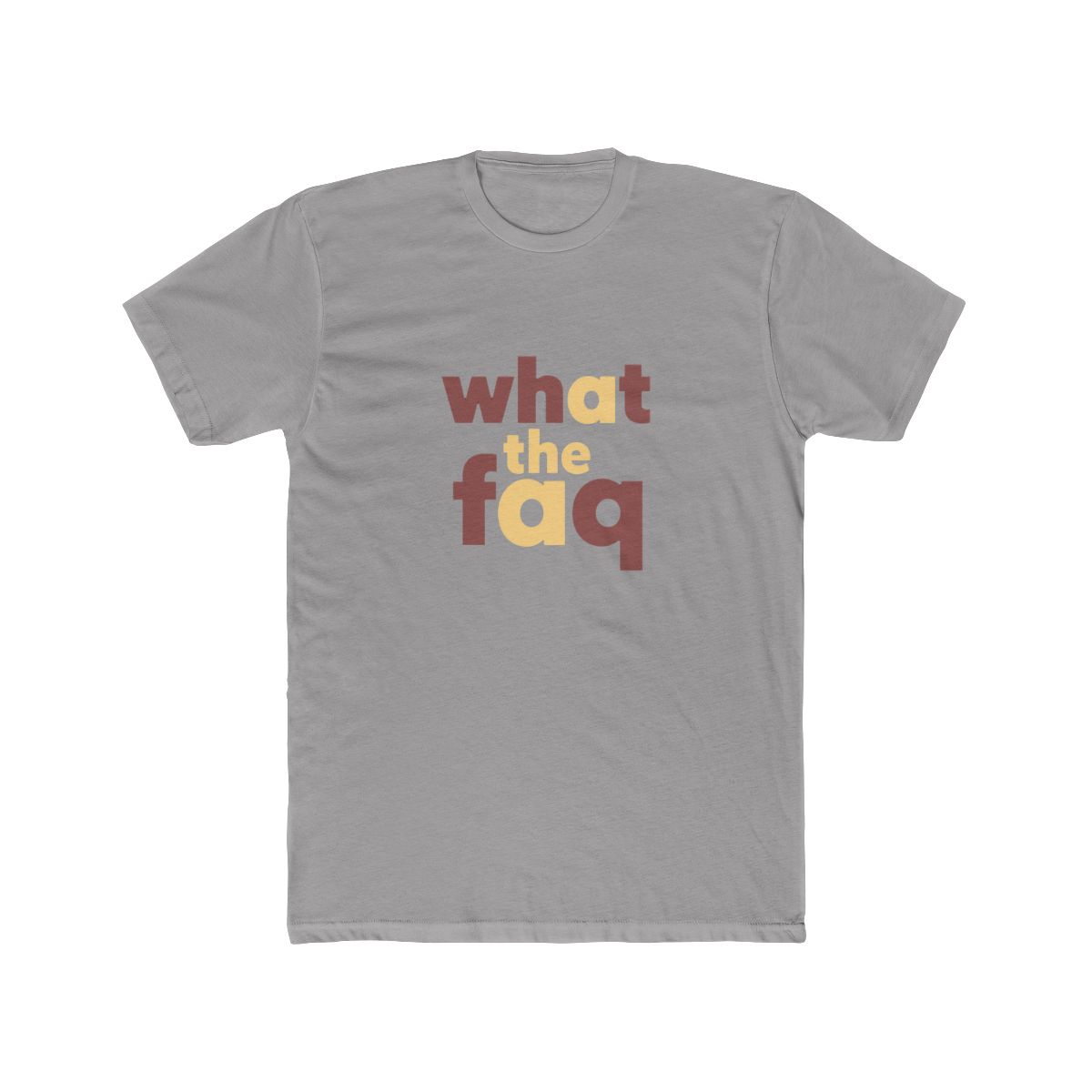 What The Faq Yubi! T-Shirt - alternate angle 2, merchandise
