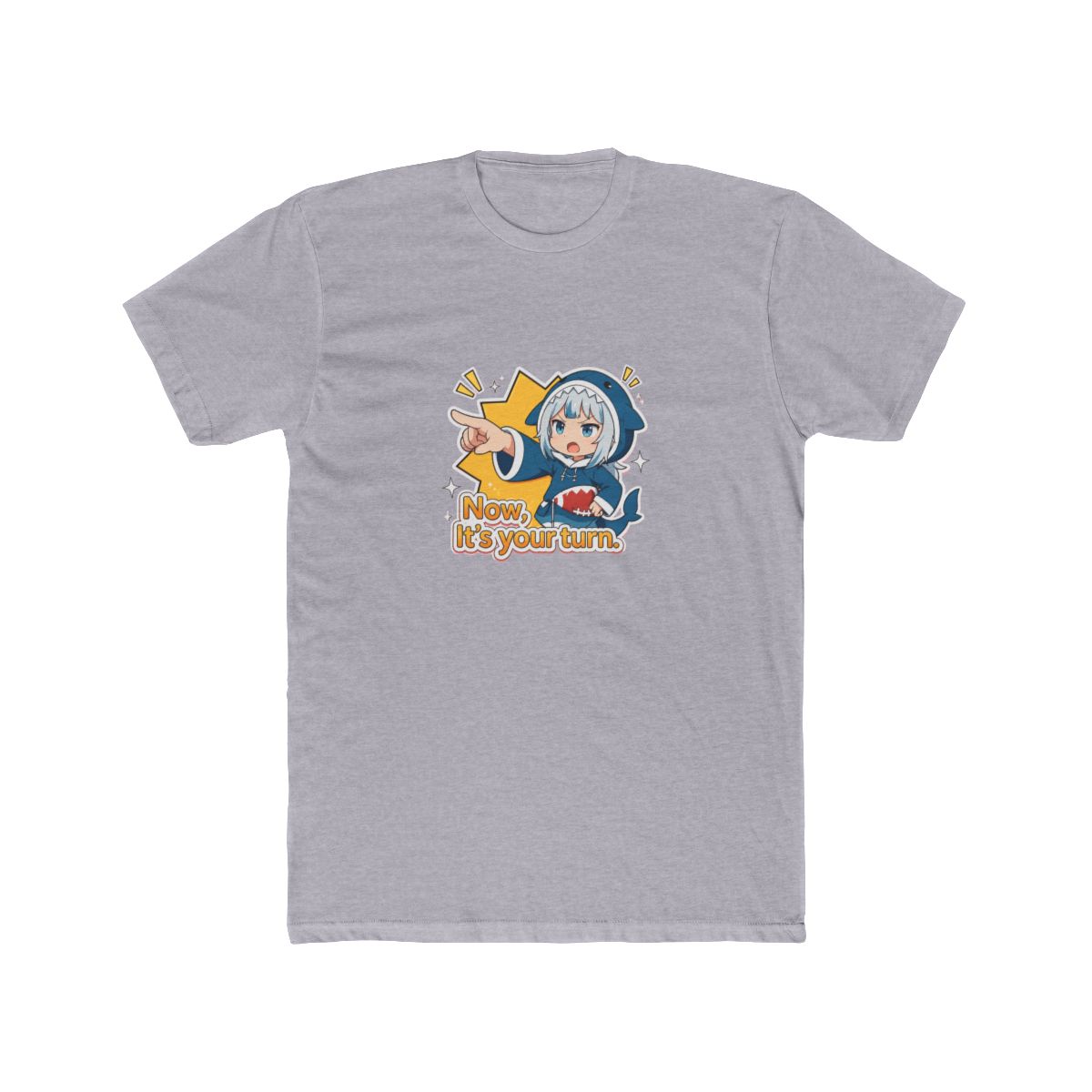 Gawr Gura Mario Party It's Your Turn T Shirt - Hololive Gamer Gift - alternate angle 4, merchandise