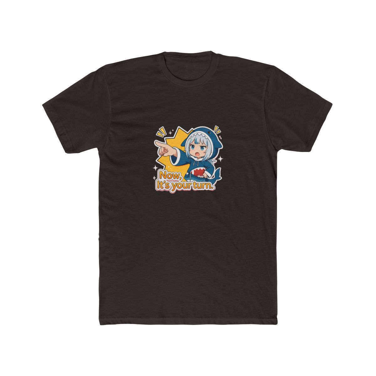 Gawr Gura Mario Party It's Your Turn T Shirt - Hololive Gamer Gift - alternate angle 2, merchandise