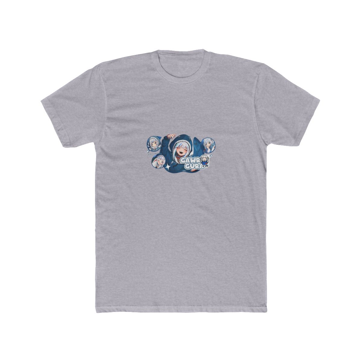 Kawaii Aesthetic Gawr Gura Anime - alternate angle 4, merchandise