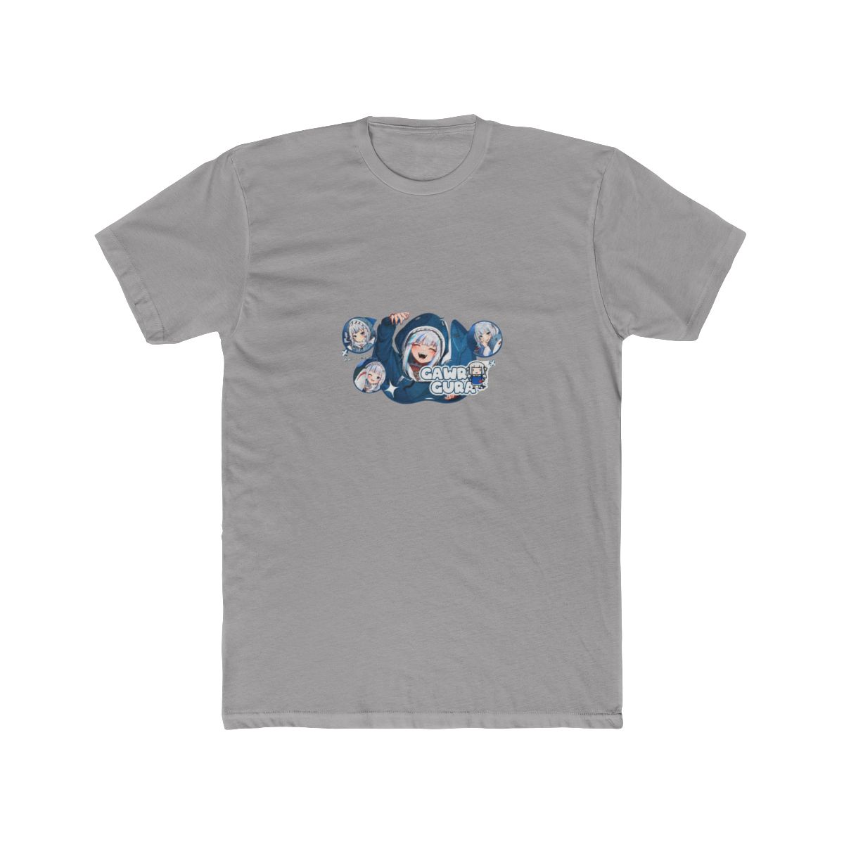 Kawaii Aesthetic Gawr Gura Anime - Official T-Shirts merchandise