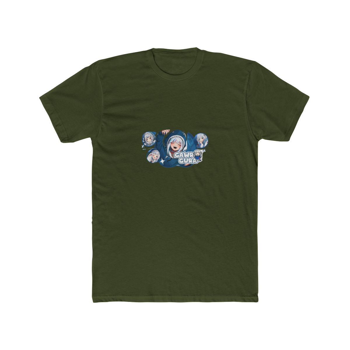 Kawaii Aesthetic Gawr Gura Anime - alternate angle 5, merchandise