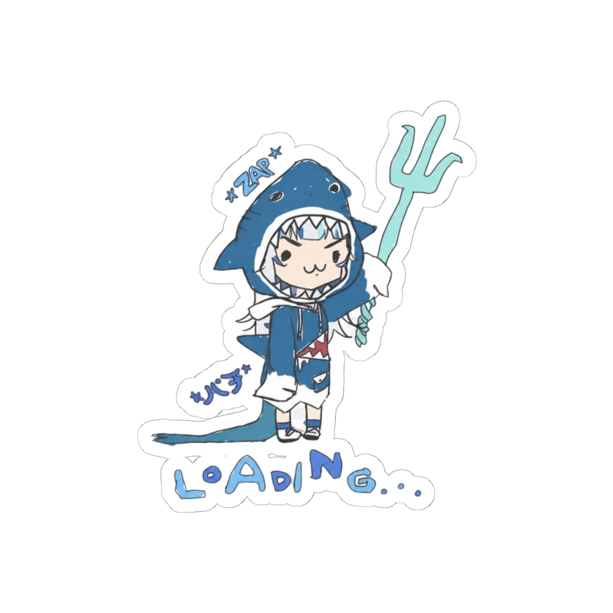 Gura Loading BG - alternate angle 1, merchandise