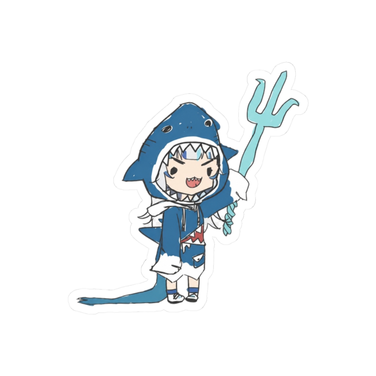 Gawr Gura LOADING screen - Hololive #hololiveEnglish #holoMyth - alternate angle 3, merchandise