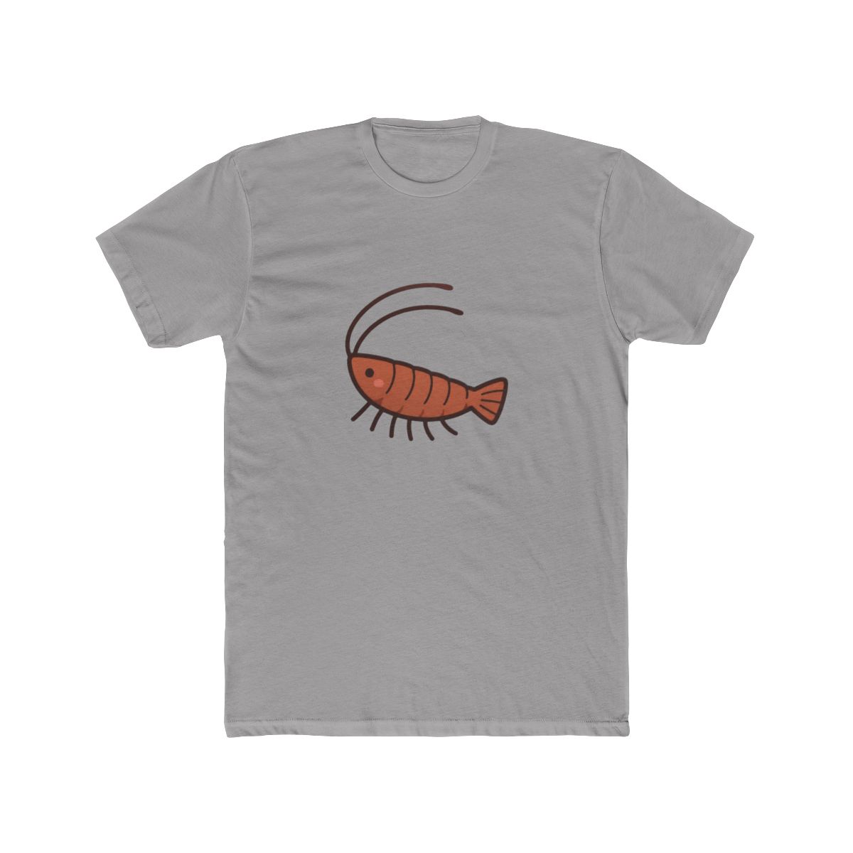 Gura's Cute Shrimp Pattern - Official T-Shirts merchandise