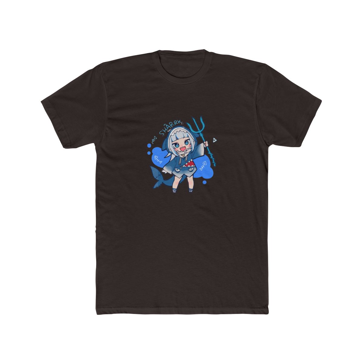 Cute Gawr Gura Shark Hololive VTuber T-Shirt - alternate angle 2, merchandise