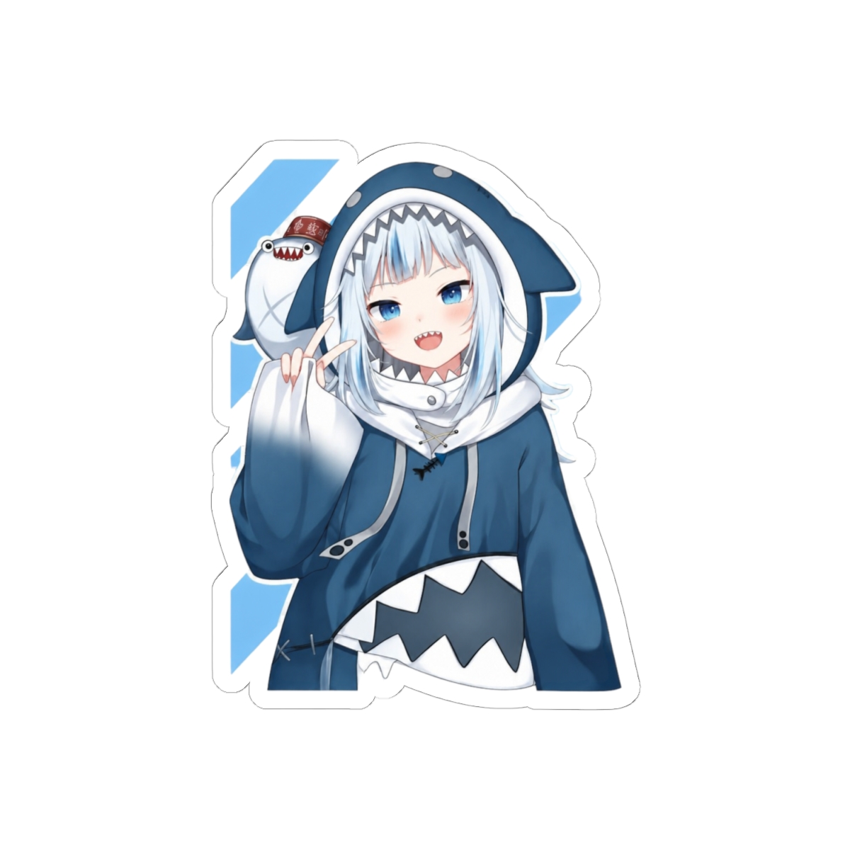 Gawr Gura Design - alternate angle 1, merchandise
