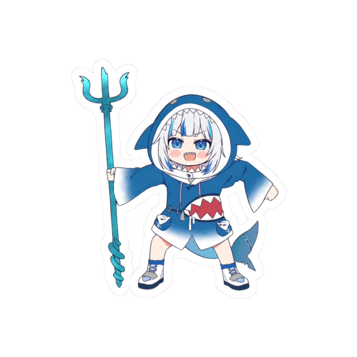 Gawr Gura HELLO - Hololive - alternate angle 3, merchandise
