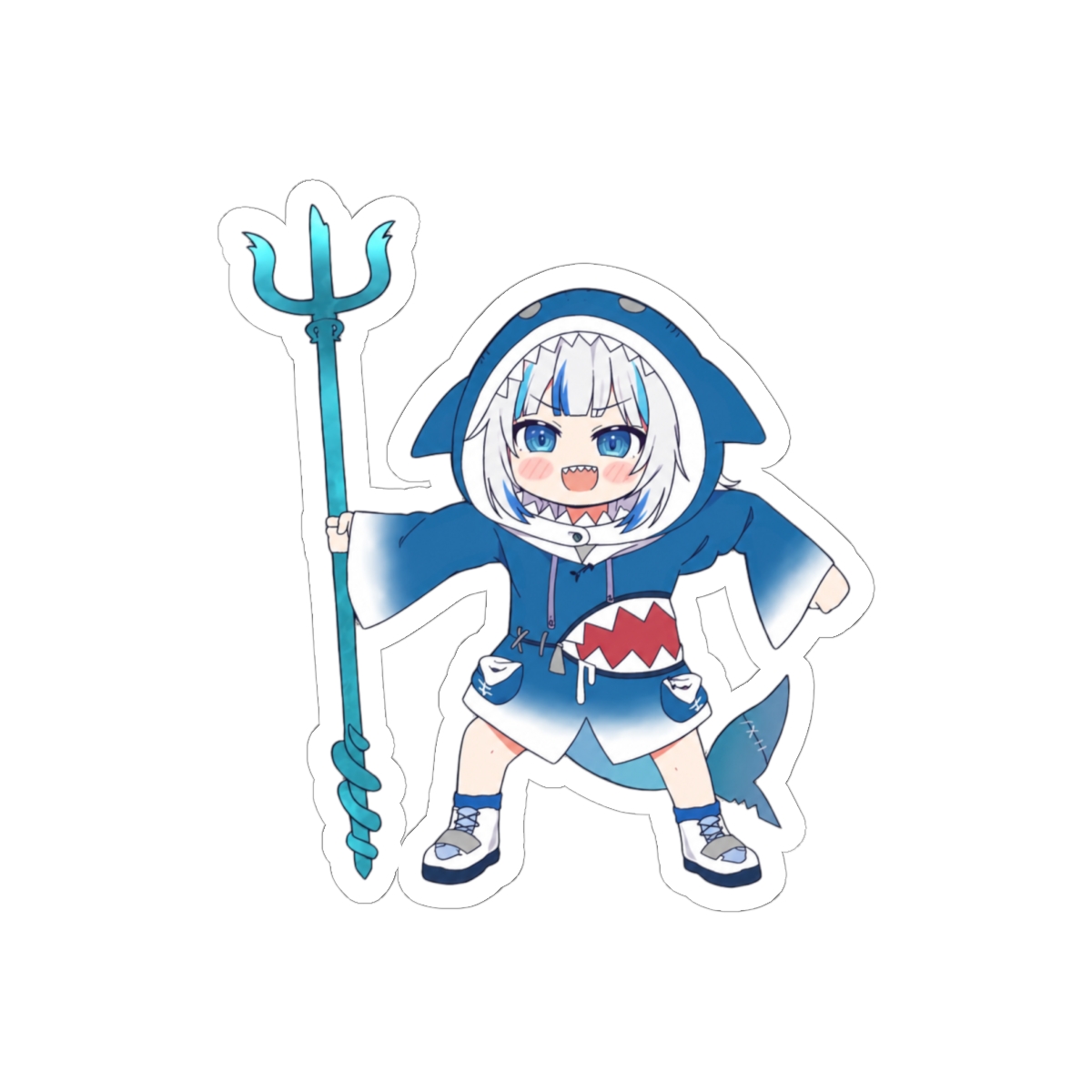 Gawr Gura HELLO - Hololive - alternate angle 2, merchandise