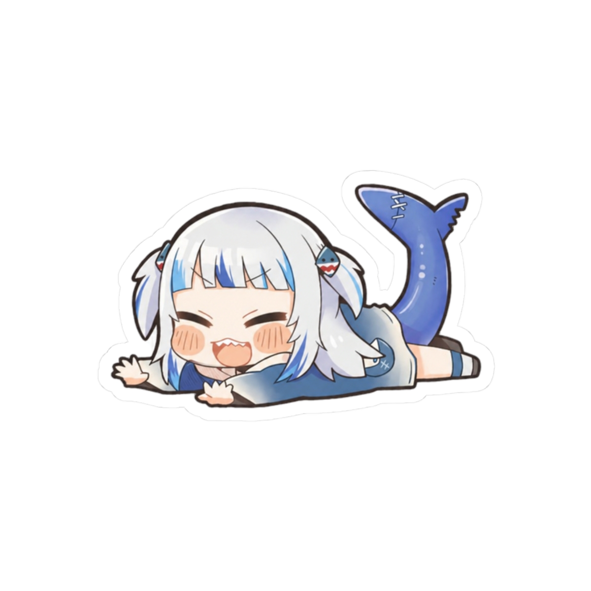 Gawr Gura Chibi Hololive - alternate angle 3, merchandise