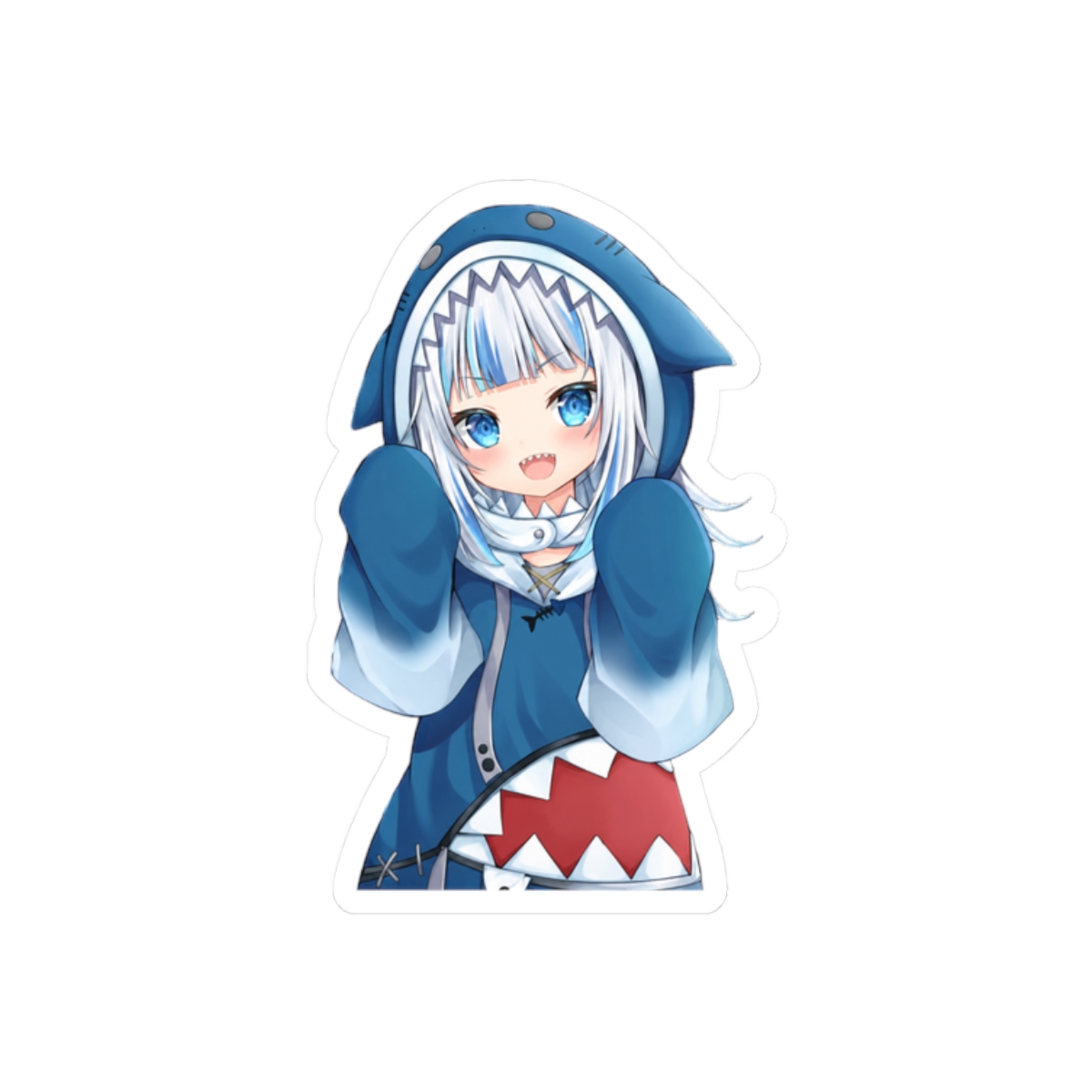 Cute Hololive GawrGura - alternate angle 3, merchandise