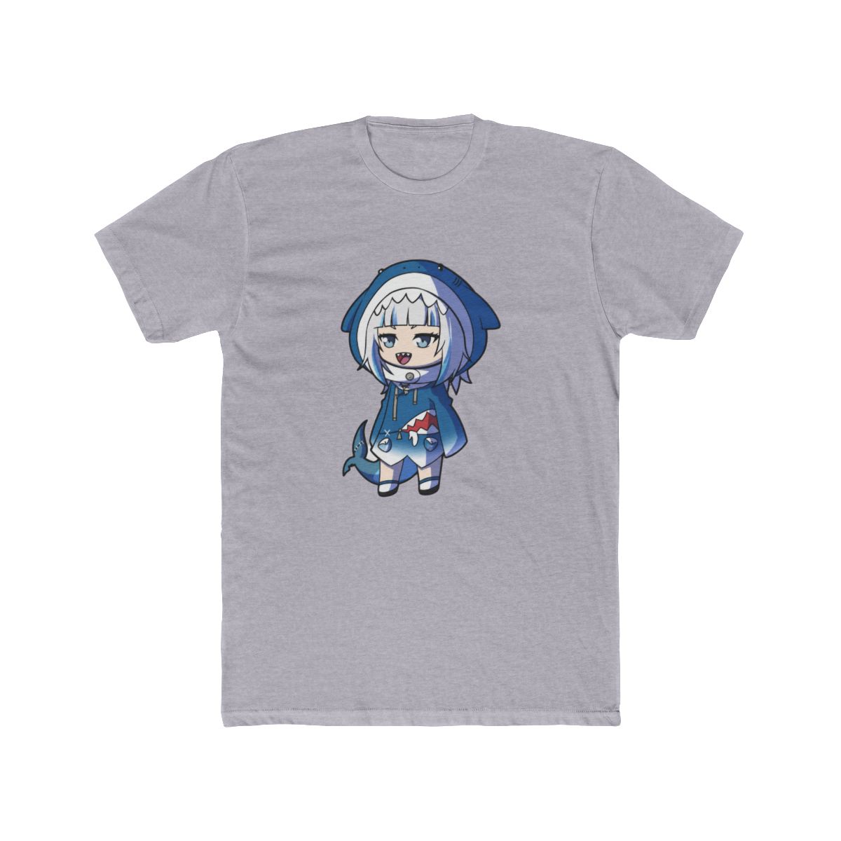 Chibi Gawr Gura - Hololive T-Shirt - alternate angle 3, merchandise