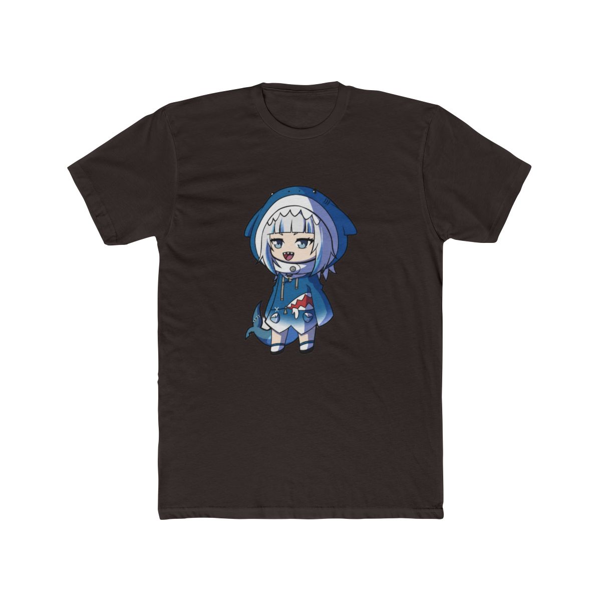 Chibi Gawr Gura - Hololive T-Shirt - alternate angle 2, merchandise
