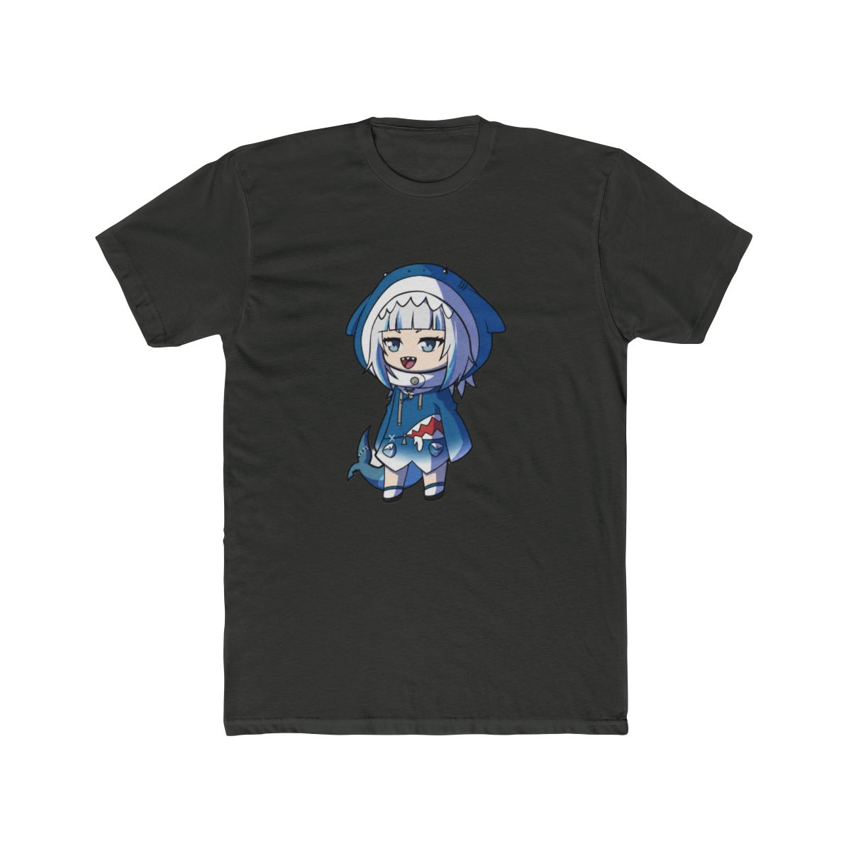 Chibi Gawr Gura - Hololive T-Shirt - alternate angle 5, merchandise