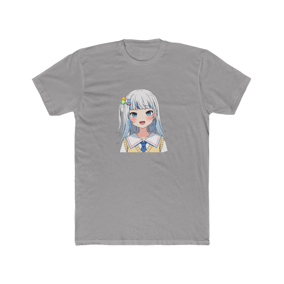 Gawr Gura in School Uniform T-Shirt