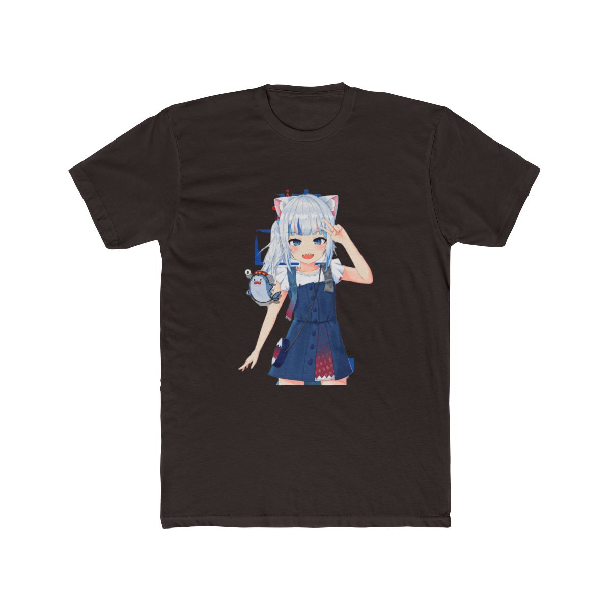 Hololive EN - Gawr Gura T-Shirt - alternate angle 2, merchandise