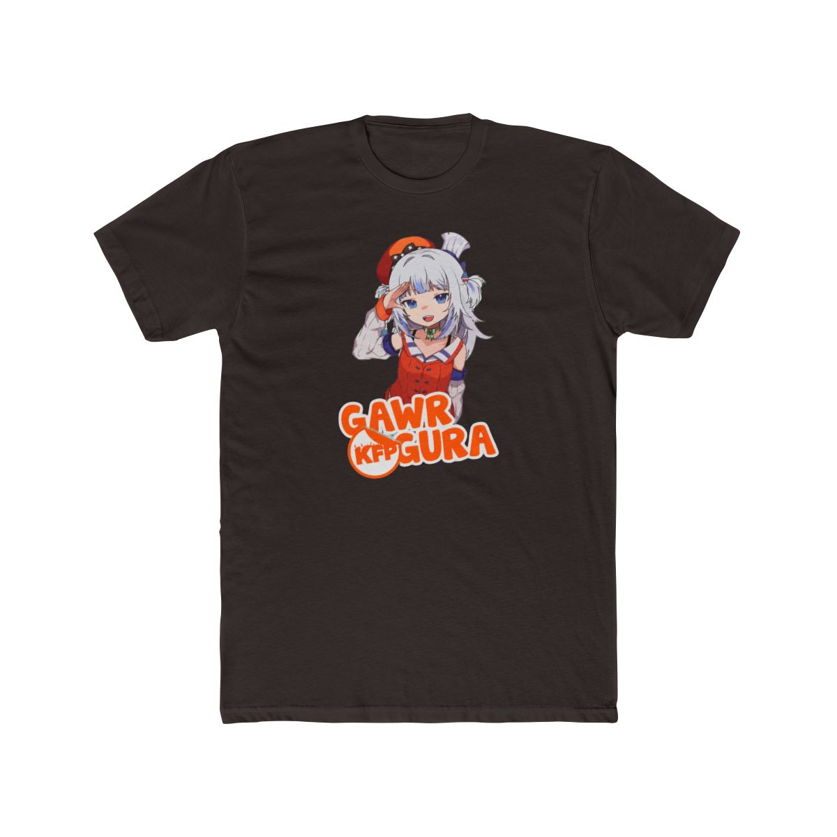 Hololive EN - Gawr Gura x KFP (Kiara Fried Phoenix Takanashi Kiara) T-Shirt - alternate angle 2, merchandise