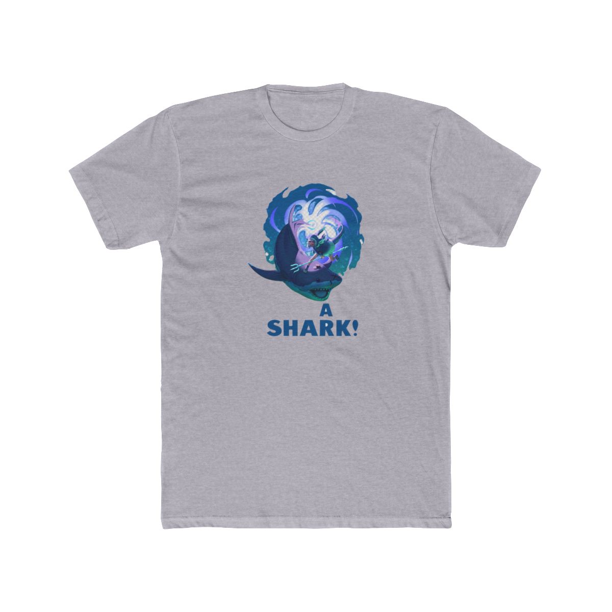 Hololive EN - Gawr Gura Shark "Im a Shark!" T-Shirt - alternate angle 5, merchandise
