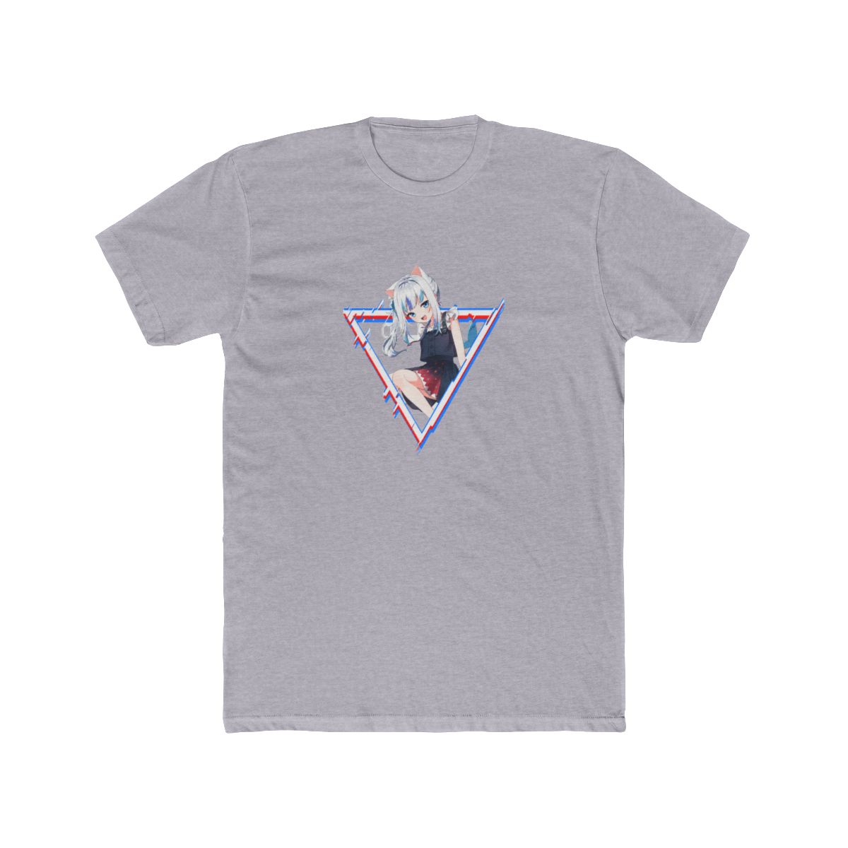 Hololive EN - Gawr Gura Catshark T-Shirt - alternate angle 4, merchandise