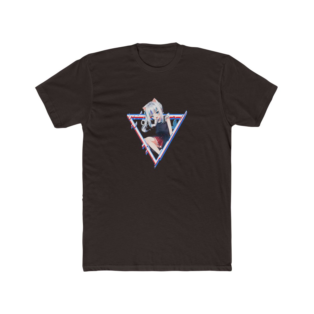 Hololive EN - Gawr Gura Catshark T-Shirt - alternate angle 2, merchandise