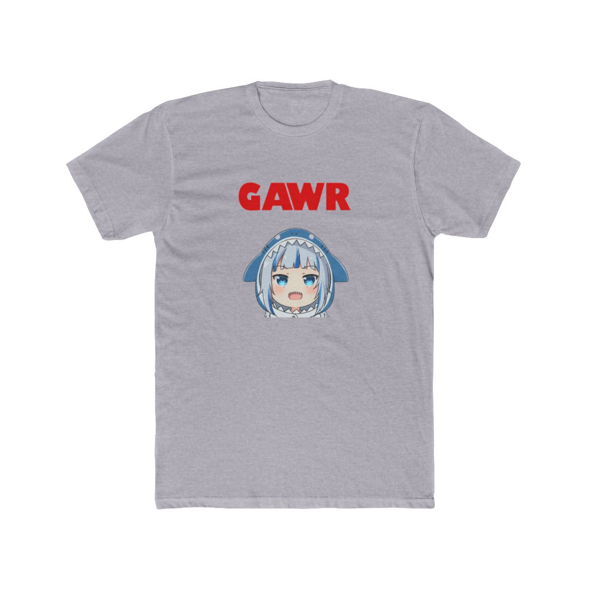 Hololive EN - Gawr Gura J*ws Parody T-Shirt - alternate angle 4, merchandise